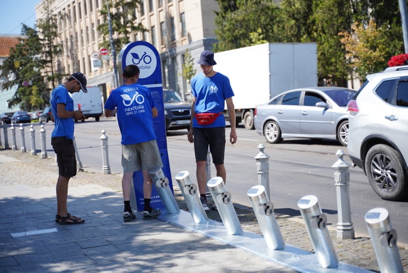 У Вінниця з’явилися нові станції велопрокату (ФОТО)