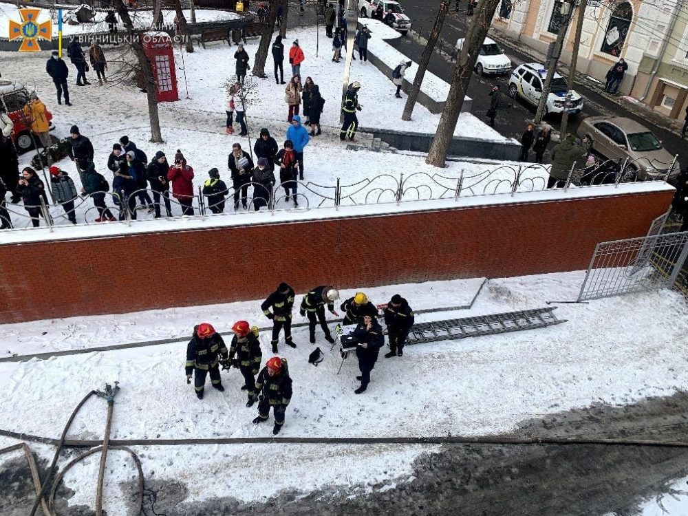 Пожежу у вінницькій школі ліквідували