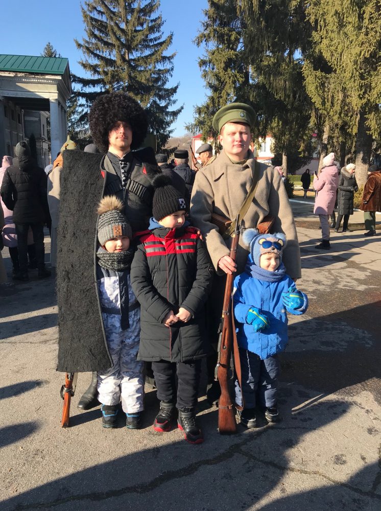 У Мурованих Курилівцях до Дня Соборності провели реконструкцію бою між арміями УНР та Червоної Росії