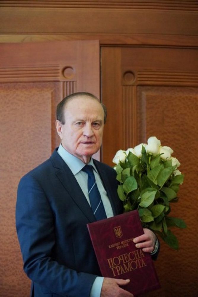 Ректора Вінницького медичного університету нагородили відзнакою Кабінету Міністрів України