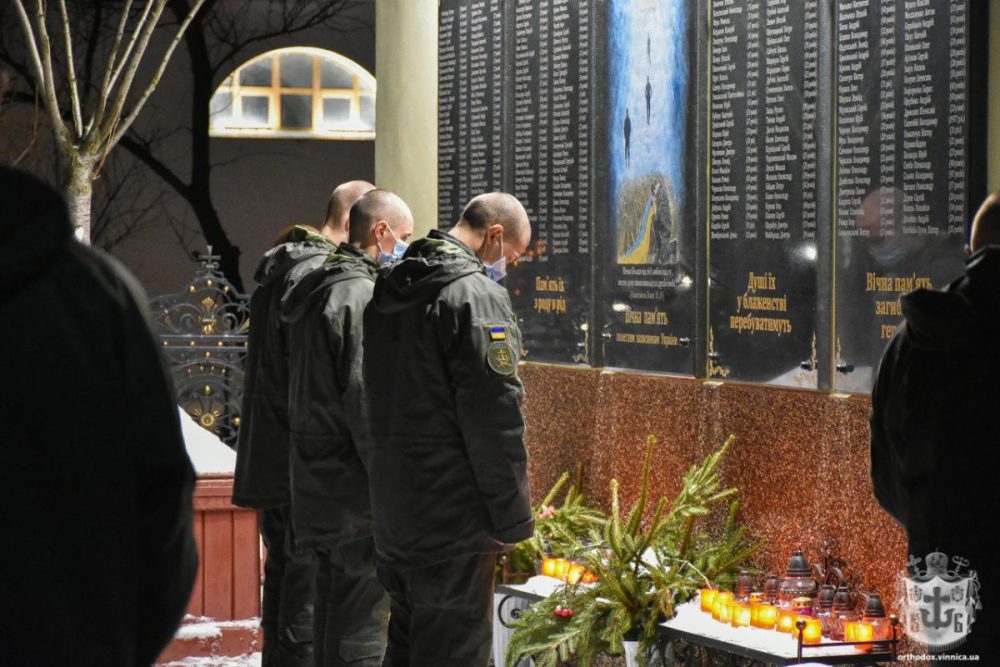 У Вінниці помолилися за загиблих у зоні проведення ООС