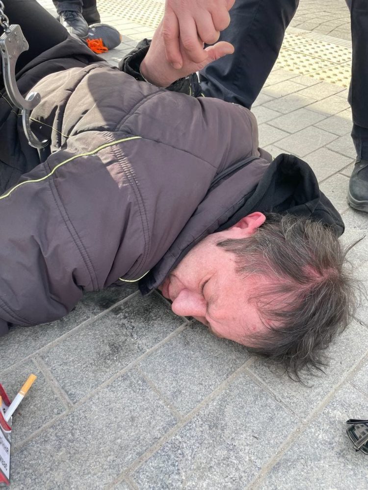 У Вінниці на майдані Небесної сотні затримали ворожих диверсантів