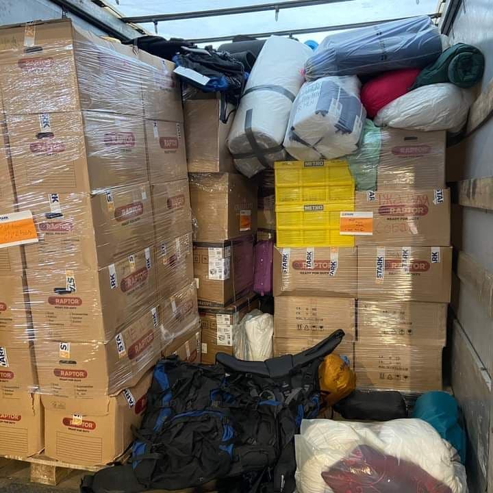 Міжрегіональний координаційний гуманітарний штаб у Вінниці отримав вантаж з Данії
