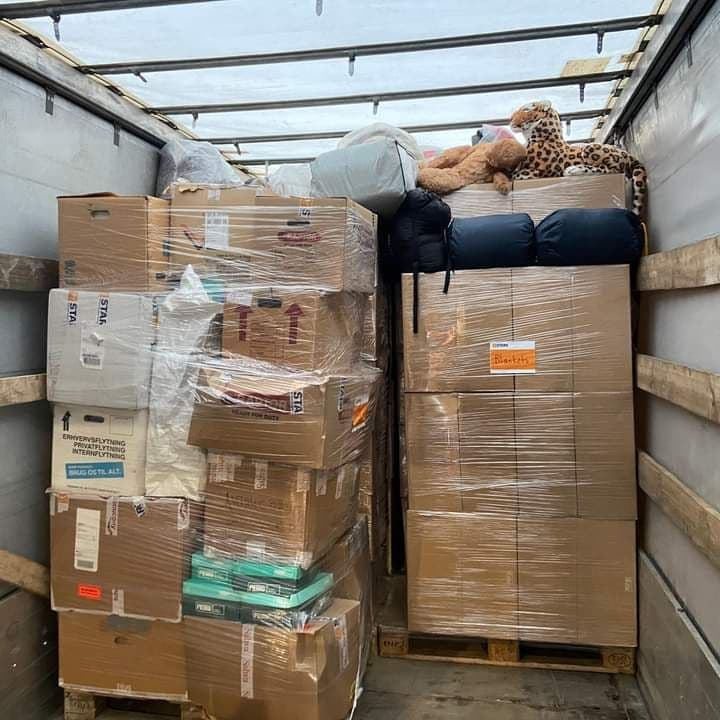 Міжрегіональний координаційний гуманітарний штаб у Вінниці отримав вантаж з Данії