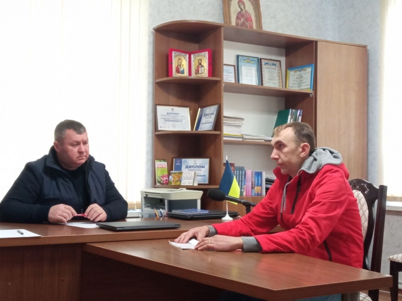 Вячеслав Соколовий провів особистий прийом у Джуринській громаді