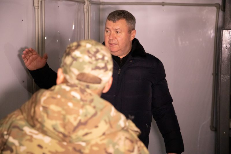 Міжрегіональний координаційний гуманітарний штаб передає для військових мобільні лазні