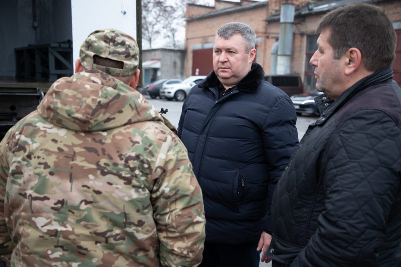 Міжрегіональний координаційний гуманітарний штаб передає для військових мобільні лазні