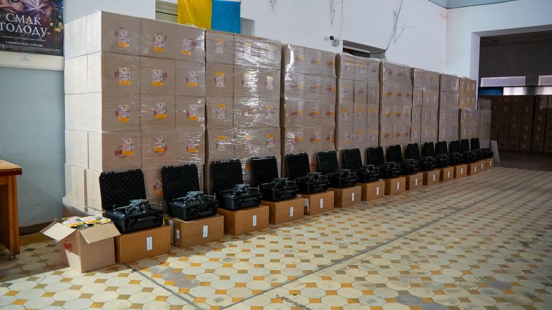 15 Mavic 3T та 100 тисяч сухих душів Вінницька громада передала бійцям 59-ї окремої мотопіхотної бригади імені Якова Гандзюка