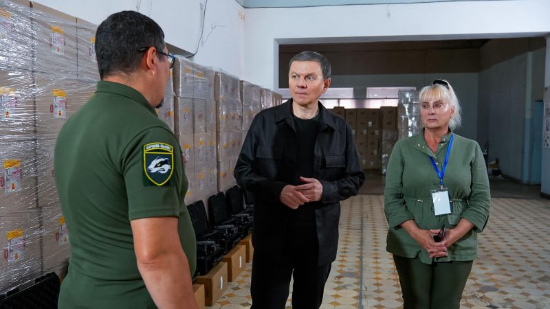 15 Mavic 3T та 100 тисяч сухих душів Вінницька громада передала бійцям 59-ї окремої мотопіхотної бригади імені Якова Гандзюка