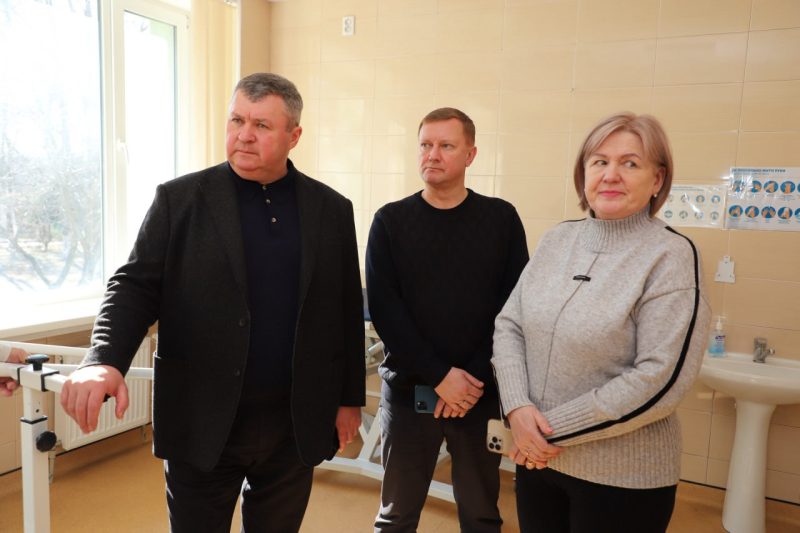 У Шаргородській міській лікарні працює реабілітаційне відділення