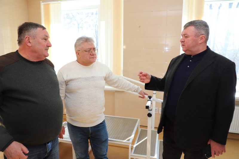 У Шаргородській міській лікарні працює реабілітаційне відділення