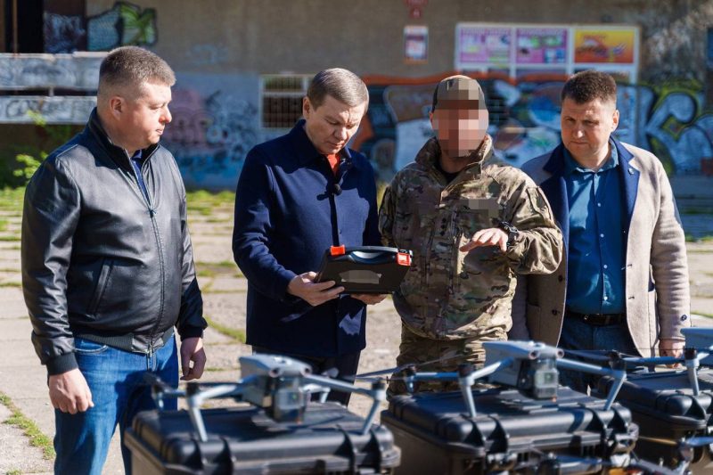 Міжрегіональний координаційний гуманітарний штаб передав для 71-ї єгерської бригади РЕБи, FPV-дрони та дрони Autel
