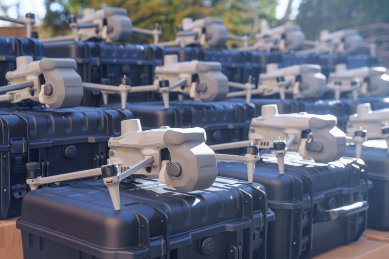 Міжрегіональний координаційний гуманітарний штаб передав ще 15 Matrice 4Е захисникам